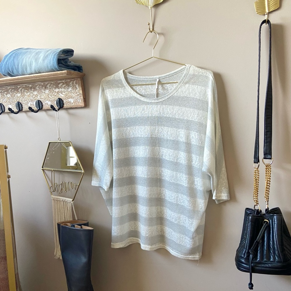 Soyaconcept striped light weight top Xl